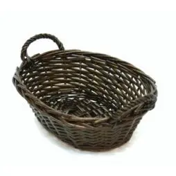 GAVEKURV OVAL BRUN - 